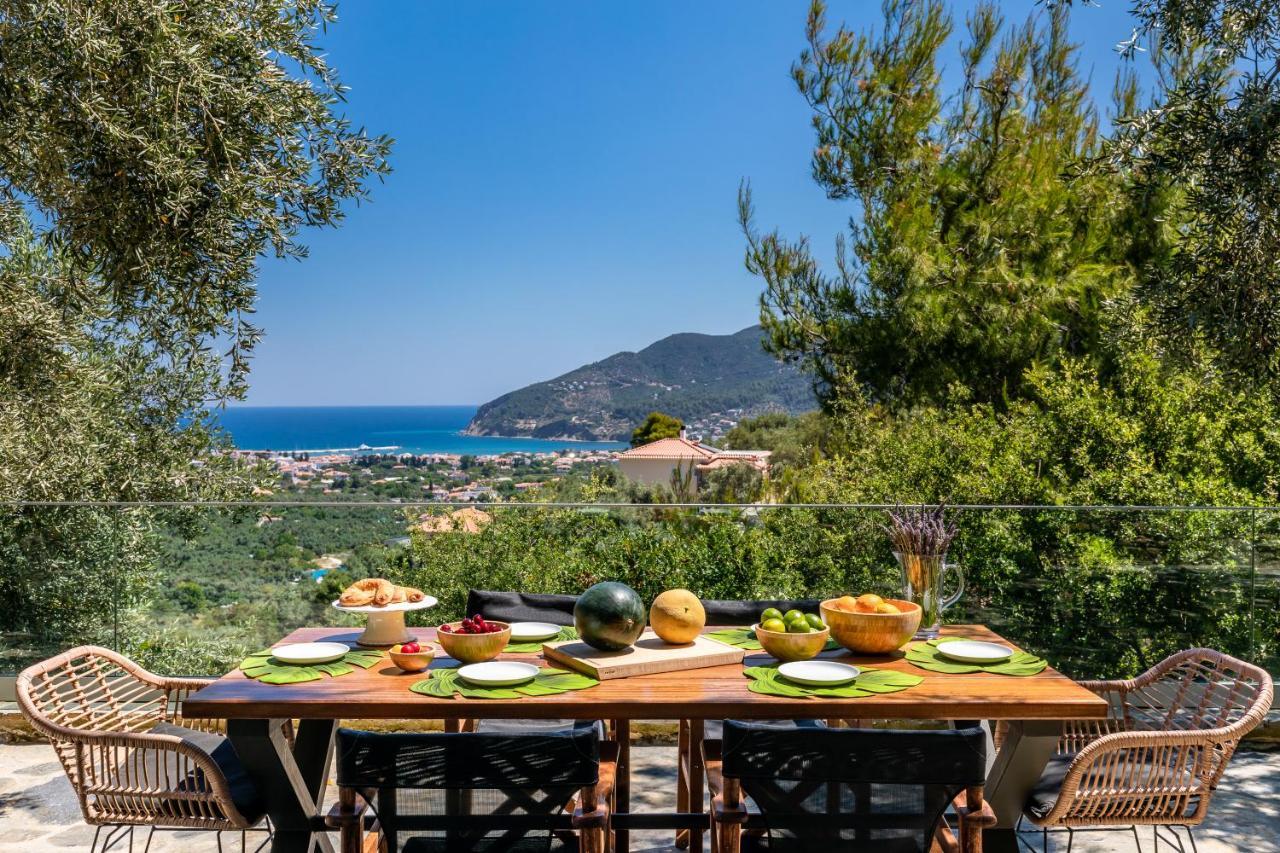 Villa Antigone Luxury Retreat Skopelos Town Exterior photo